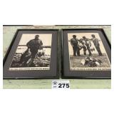 2 HUNTING PICTURES. 14 x 18'