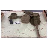 U S MILITARY BELT W CANTEEN, PISTOL MAGAZINE