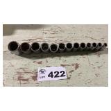 INDUSTRIAL 1/2 DRIVE-SHALLOW SOCKETS, RAIL