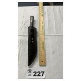 HUNTING KNIFE, 14 INCHES LONG