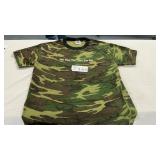 CAMO T SHIRT, SIZE L