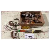 CLAMPS, CASTERS, MISC TOOLX