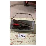 METAL TOOL TRAY W CONTENTS