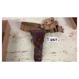 MILITARY HOLSTER, BELT, POUCH