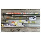 EDGINGS, SEAM BINDERS, TILE EDGING