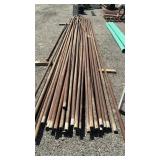 30 STEEL PIPE, THIN WALL, 1 3/4 DIAMETER,