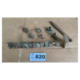 ASSORTMENT OF SHAPER BITS, 1/2 INCH ARBOR