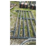2 PIPE GATES, 10 FEET LONG, 5 TALL