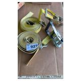 2x 2INCH RATCHET STRAPS