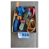ASSORTED 1INCH RATCHET STRAPS