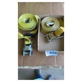 2x 2INCH RATCHET STRAPS