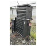 LARGE TOOLBOX ON ROLLING CART, 42 INCHES WIDE, 6
