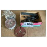5 INCH SANDING DISCS, WIRE BRUSHES