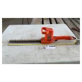 110 VOLT, BLACK AND DECKER HEDGE TRIMMER