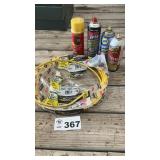PARTIAL ROLL ROMEXX 12/2 WIRE, CHEMICALS