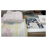 PLACE MATS, BABY BLANKETS
