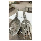 TIN WALL HANGERS, 52 INCHES LONG