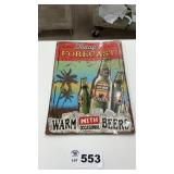 METAL SIGN, REPOP, 12 x 16