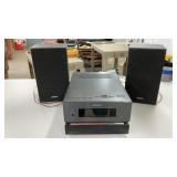 SONY CD PLAYER AND SPEAKERS