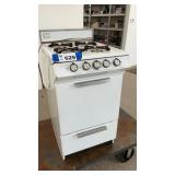 APARTMENT SIZE GAS STOVE OVEN, 20 x 28, 36 TALL,