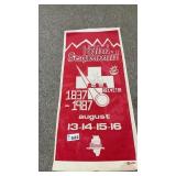 HIGHLAND BANNER, 26 x 60
