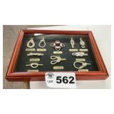 FRAMED KNOT DISPLAY, 12 x 14
