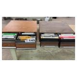 2 VHS TAPE CASES, MOVIES