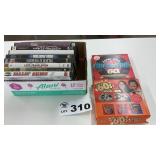 MOVIES, CDs