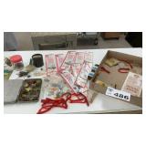 FISHING ITEMS,LURES, POPPERS, RUBBER WORMS,