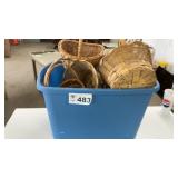 TOTE OF BASKETS