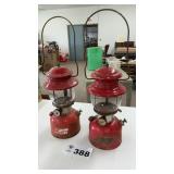 2 COLEMAN LANTERNS, YEAR UNKNOWN