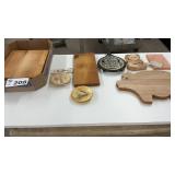 CUTTING BOARDS, TRIVETS