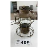 HANDLAN KEROSENE LANTERN, CLEAR LENS