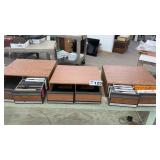 3 VHS CASES, SOME CONTENTS