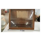 DISPLAY CASE, 16 INCH TALL