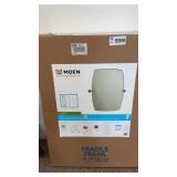 MOEN BRUSHED NICKEL MIRROR , NIB