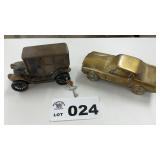 CAR BANKS, 1965 MUSTANG,(brass)