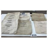 CANVAS BANK BAGS