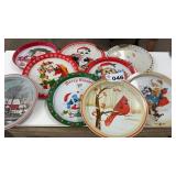 METAL CHRISTMAS TRAYS