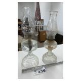 72 OIL LAMPS, 18 INCHES TALL