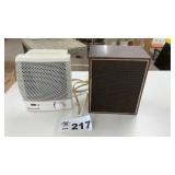 CERAMIC HEATER, SPEAKER ENCLOSURE