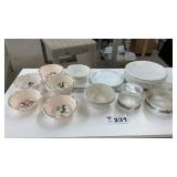 DISHES, KELLOGGS BOWLS