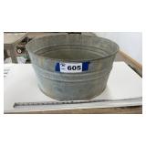 GALVANIZED WASH TUB