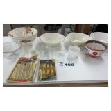 BOWLS, NUTCRACKER, CORN SKEWERS