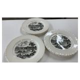 8 RIVERFRONT PLATES, S,B,F