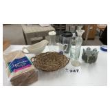 LUNCH BAGS, BASKET, GRAVY BOATVASE, OTHER