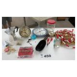 CLOCKS, KEY CHAINS, BRUSH, DARTS, OTHER