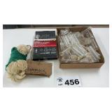 COIN TUBES, SOCKET/DRIVER SET, NIB, HAMMOCK