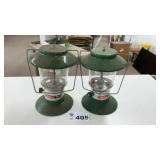 2 COLEMAN PROPANE LANTERNS