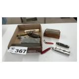 POCKET KNIVES, SHARPENING STONES